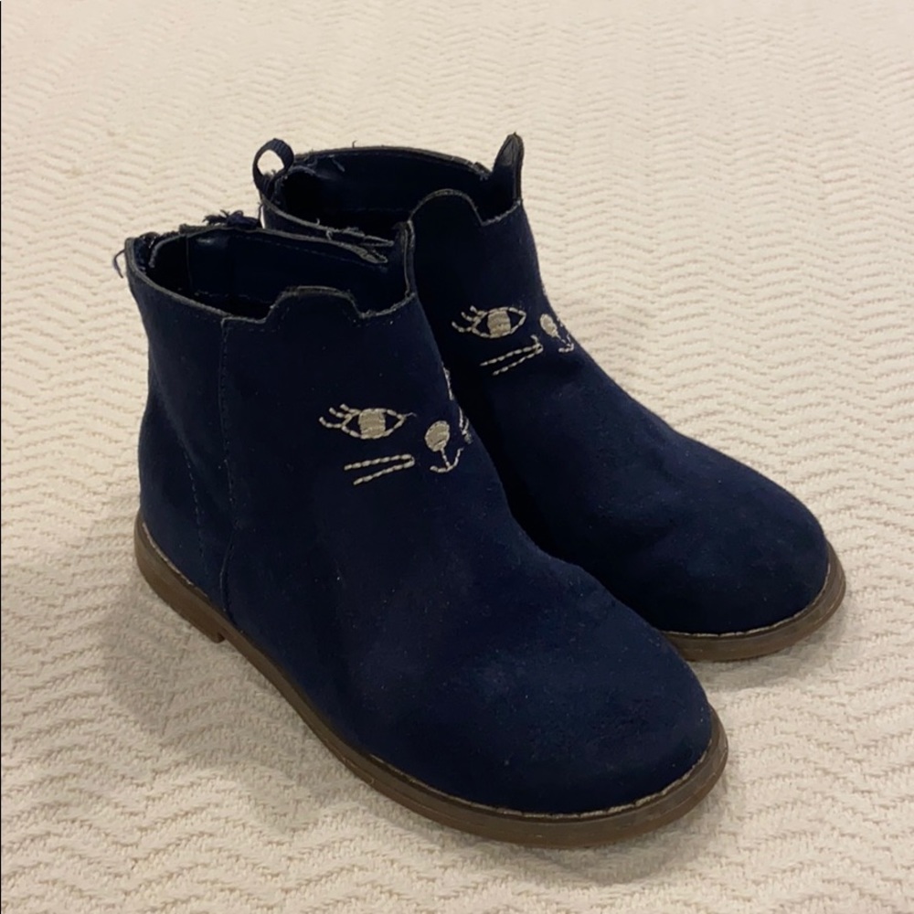 Girls Gap kitty cat booties